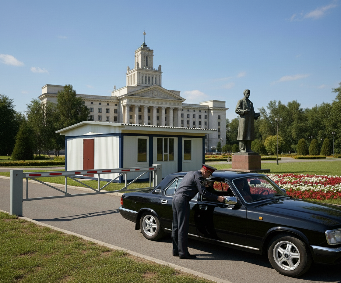 Быстровозводимые конструкции - КОНВЕЙТ КПП 1L-SE(В)-3 (44 м2), (Базовый комплект)