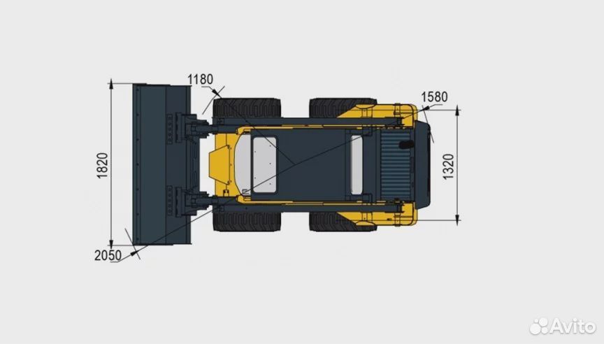 Мини-погрузчики - LONKING CDM312
