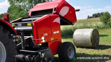 Пресс-подборщики - METAL-FACH Z-562 с увязкой в сеть и центральной смазкой