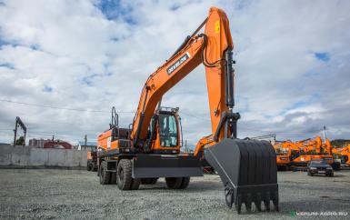 Экскаваторы - DEVELON DX210W-7B Колесный
