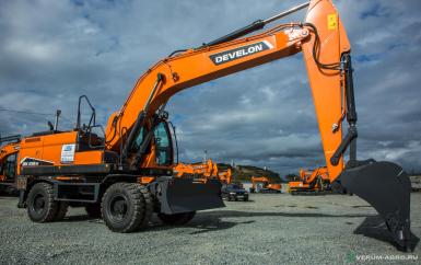 Экскаваторы - DEVELON DX210W-7B Колесный