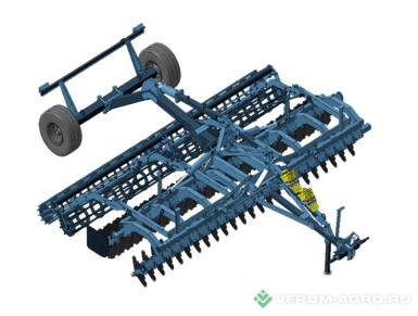 Дискаторы - TIGARBO Агрегат дисковый складной АДС-6  D ф 510