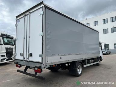 Грузовой автотранспорт - SDAC K7.5 Бортовая платформа с воротами и шторным механизмом