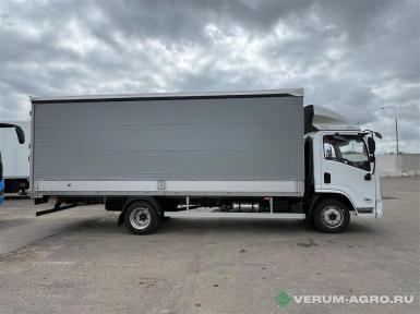 Грузовой автотранспорт - SDAC K7.5 Бортовая платформа с воротами и шторным механизмом