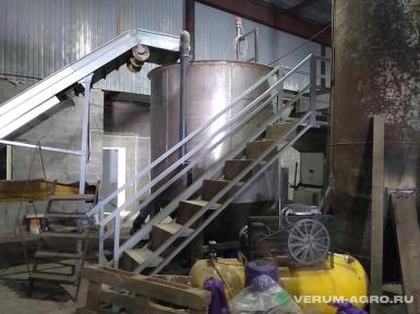 Прочее - КЛИНМАШ Комплекс предварительного замачивания овощей МПЗ-10/15, полностью из нержавеющей стали         