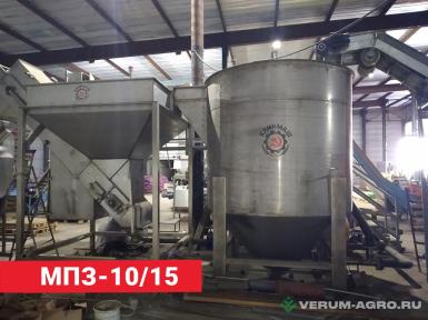 Прочее - КЛИНМАШ Комплекс предварительного замачивания овощей МПЗ-10/15, полностью из нержавеющей стали         