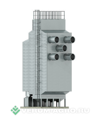 Зерносушильное оборудование - АТМ Зерносушилка шахтная АТМ-620Ш газ