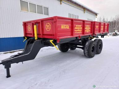 Прицепы для с/х техники - ПП МЕГАПОЛИС Полуприцеп ППТС-10 Двухкузовной 