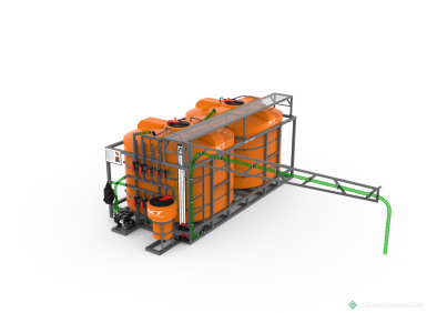 Прочее - АГРОСТРОЙТОРГ Растворный узел 5500х2ЖК100 МРУ.(О)РВК5500.2.ЖК100Р.G2-02.КО.СПЕ.Уш.ЛБ.Тс.МхG2