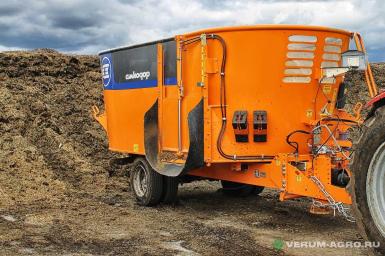 Кормораздатчики-смесители - АМКОДОР Кормосмеситель-раздатчик  В-МИКС 14Н-2