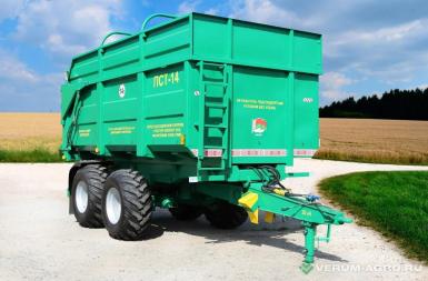 Полуприцепы - БОБРУЙСКАГРОМАШ ПСТ-14 полуприцеп тракторный