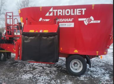 Кормораздатчики-смесители - TRIOLIET Solomix 2 1200 ZK (сдв. колеса 235/75)