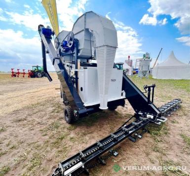 Зерноочистительное оборудование - ЗАВОД ВОРОНЕЖ АГРОМАШ Очиститель вороха самопередвижной 
ОВС-25
