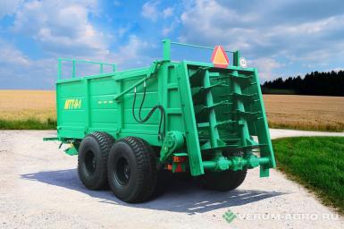 Разбрасыватели удобрений - БОБРУЙСКАГРОМАШ Машина для внесения твердых органических удобрений МТТ-9 с вертикальным разбрасывающим стройством