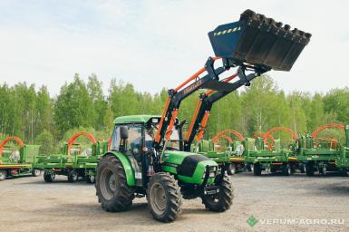 Прочее - KRMZ Фронтальный погрузчик FRONTLIFT-1200 с ковшом КШ-08 FL 
