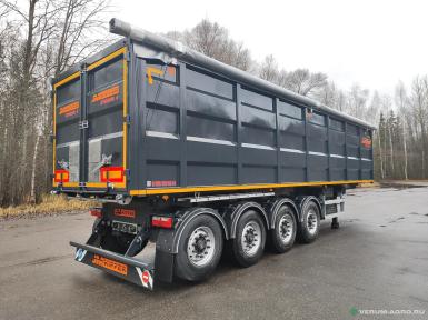 Полуприцепы - JM KIPPER Полуприцеп стальной самосвальный | 50 м3 