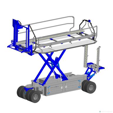 Прочее - РЕМЛИТМАШ Самоходная платформа, модель Flora Spp 