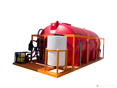 Прочее - POLYTEAM Мобильный растворный узел (МРУ) G10000U-1-50