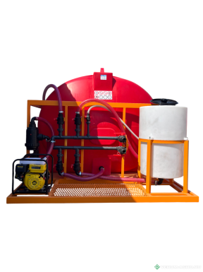 Прочее - POLYTEAM Мобильный растворный узел (МРУ) G10000U-1-50