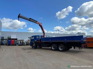 Грузовой автотранспорт - КАМАЗ 65117  бортовой с КМУ BonfiglioliP15000L/2SI(ИТАЛИЯ)