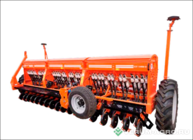 Сеялки - АГРО ГРУПП ВЕСТ СЗВ 4.000-04V, Вариатор, увеличенный бункер  МАРКЕРНАЯ СИСТЕМА,цепной загортач