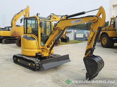Экскаваторы - XCMG Гусеничные миниэкскаваторы серии XE 35U Гусеничные миниэкскаваторы серии XE 35U