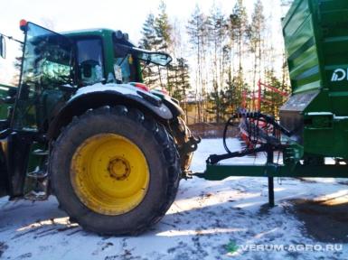 Разбрасыватели удобрений - PALAZOGLU TR15B разбрасыватель органических удобрений (15 т)