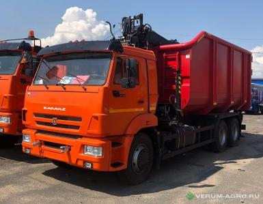 Грузовой автотранспорт - КАМАЗ Металловоз 659004-000-56 с КМУ ВМ10-74M (7,4м)