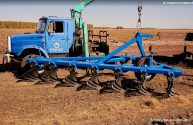 Плуги и глубокорыхлители - ДИБОР Плуг широкозахватный модернизированный ПШМ-8