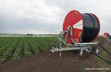 Дождевальные машины - RM Ирригатор катушечный  790GX 110/490 с насосом ROVATTI T3-80AE