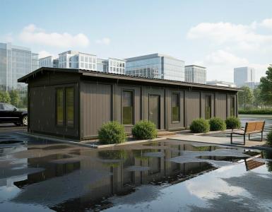 Быстровозводимые конструкции - КОНВЕЙТ Модульный офис КОНВЕЙТ 1L-SE(В)-8 (118/111 м2)