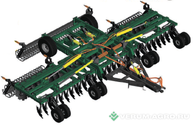 Бороны - РАДОГОСТ-МАШ Борона дисковая  БД-8х2ПГ