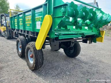 Разбрасыватели удобрений - ПП МЕГАПОЛИС Разбрасыватель органических удобрений РОУ-6