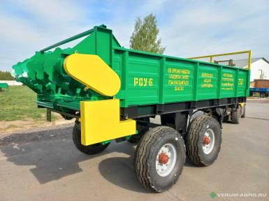 Разбрасыватели удобрений - ПП МЕГАПОЛИС Разбрасыватель органических удобрений РОУ-6