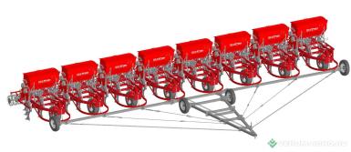 Сеялки - СИБЗАВОДАГРО КСЗУ 2,1БРх8
