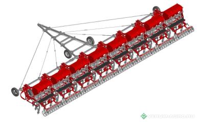 Сеялки - СИБЗАВОДАГРО КСЗУ 2,1БРх8