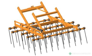 Бороны - СПЕЦАГРО Борона пружинная тяжелая БП-21