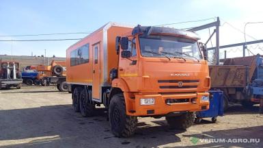 Специальные автомобили - КАМАЗ вахтовый автобус 28+2 модель 42261-211-48