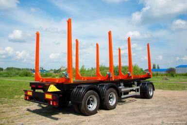 Прицепы для автомобилей - ИНТЕРПРИЦЕП 853353 ПРИЦЕП ЛЕСОВОЗ-СОРТИМЕНТОВОЗ