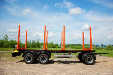Прицепы для автомобилей - ИНТЕРПРИЦЕП 853353 ПРИЦЕП ЛЕСОВОЗ-СОРТИМЕНТОВОЗ