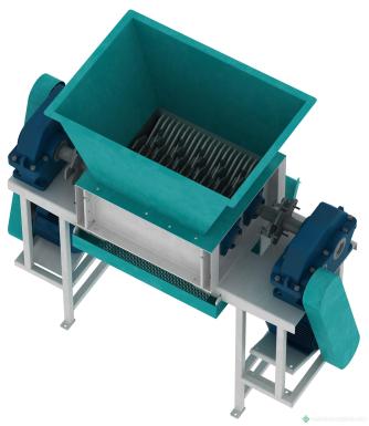 Прочее - ГАММА-ИНСТРУМЕНТ Дробилка комков модели ДК 500–1С2У–380–21–УХЛ4. Изготовлена по ТУ 28.92.40.129–004–75700790–2021