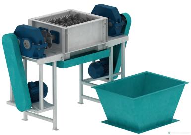 Прочее - ГАММА-ИНСТРУМЕНТ Дробилка комков модели ДК 500–1С2У–380–21–УХЛ4. Изготовлена по ТУ 28.92.40.129–004–75700790–2021