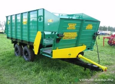 Кормораздатчики-смесители - ЕСХТ КТ-10  тандем на балансир./ресс., кормораздатчик на две стороны