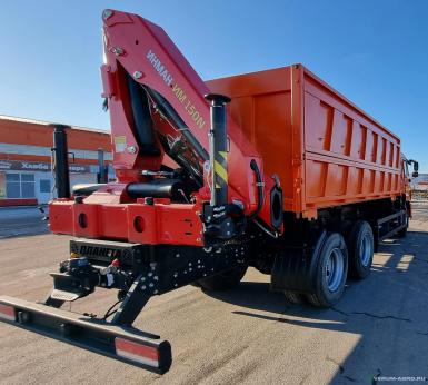 Грузовой автотранспорт - КАМАЗ Самосвал с 2-х сторонней разгрузкой с КМУ ИМ150N 