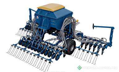 Сеялки - БЫСТРИЦА Сеялка С-6ПМ3.03 Однодисковый сошник, бункер 2,3 м куб, борона
