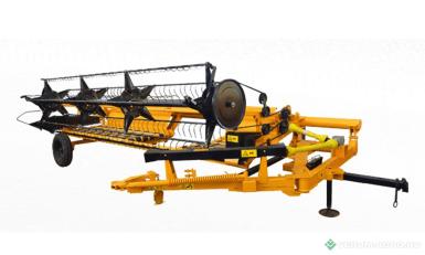 Жатки и оборудование для комбайнов - SANFLORO ЖВП-9,1, жатка валковая прицепная с режущим аппаратом Шумахер