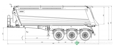 Полуприцепы - АВТОМАСТЕР АМ9560-02