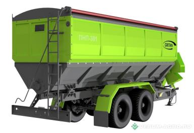 Прицепы для с/х техники - ГРИТАН Полуприцеп-накопитель-перегрузчик GRITAN ПНП-301
