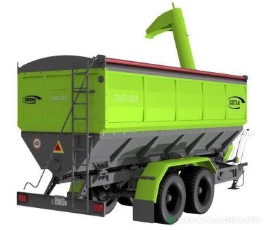 Прицепы для с/х техники - ГРИТАН Полуприцеп-накопитель-перегрузчик GRITAN ПНП-301