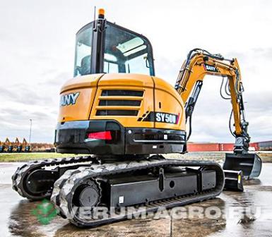 Экскаваторы - SANY SY50U Гусеничный мини-экскаватор